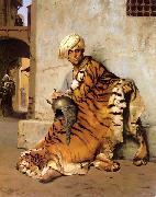Jean-Leon Gerome Pelt Merchant of Cairo oil painting reproduction